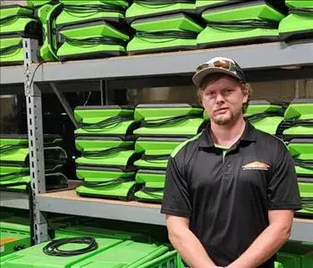 Michael Baytes, team member at SERVPRO of Henry, Benton, Humphreys, and Hickman Counties