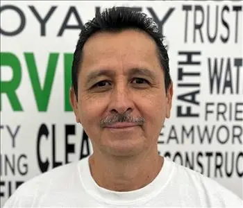 Jorge Cruz - Field Tech , team member at SERVPRO of Woodcrest / El Cerrito / Lake Mathews