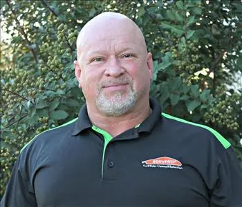 Randy Knight, team member at SERVPRO of Union County