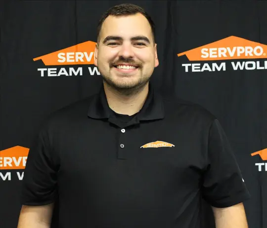 Luis Pirela, team member at SERVPRO of St. Louis Central