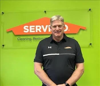 Chris Johnson, team member at SERVPRO of Minot