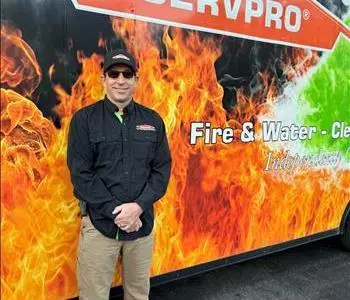 Jake Griffis, team member at SERVPRO of Bennington & Rutland Counties