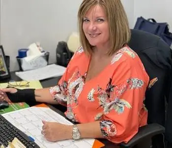 Anita Chwascinski, team member at SERVPRO of Franklin County