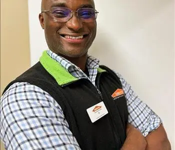 Itua "Bo" Iboaya, team member at SERVPRO of Franklin, Vance & Granville Counties
