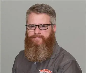 Justin Burtch, team member at SERVPRO of Hendricks County