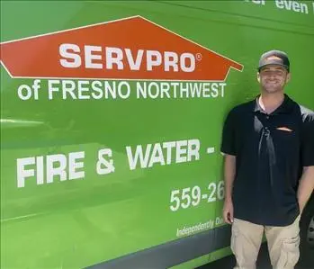 Daniel Spadier, team member at SERVPRO of Fresno Northwest