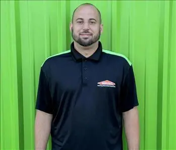 Charles Berger, team member at SERVPRO of St. Johns