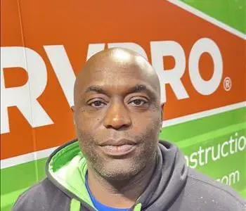 Michael Baker, team member at SERVPRO of Asheboro