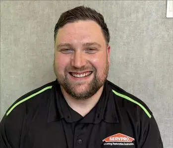 Nigel Larson , team member at SERVPRO of Bay View