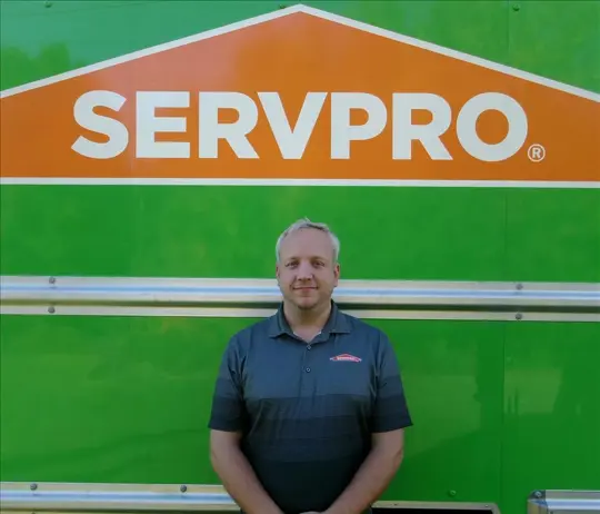 Shane Kauffman, team member at SERVPRO of North Elkhart County