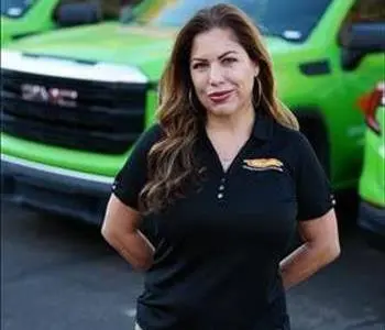Teena Crocker, team member at SERVPRO of Downtown Tucson, Flowing Wells