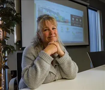 Leslie Webb, team member at SERVPRO of Marlboro & Concord