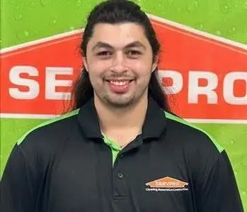 Aiden Miller, team member at SERVPRO of St. Joseph