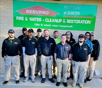 SERVPRO of Sumter's current crew, team member at SERVPRO of Sumter