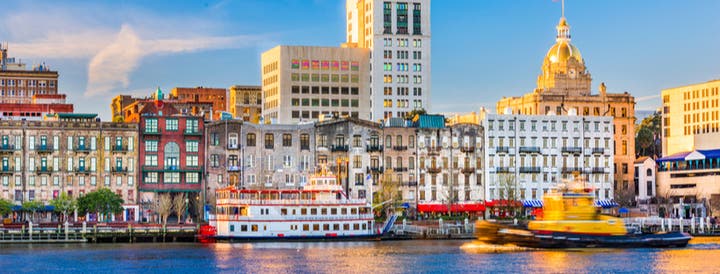 Skyline of Savannah